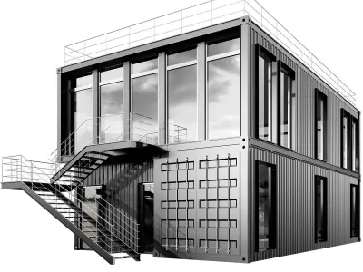 CONTAINER HOUSE NO37 A 3D model