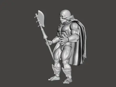 SCARE GLOW MOTU ORIGINS ACTION FIGURE COMPLETE 3D print model