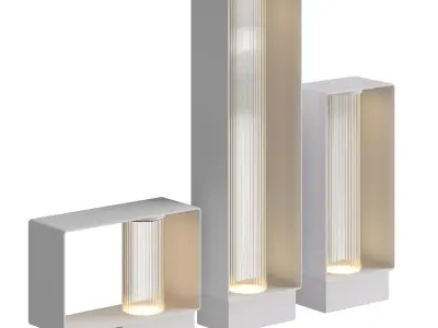 Estiluz FRAME street light 3D model