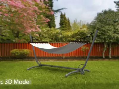 Hamac model hammock 3D model