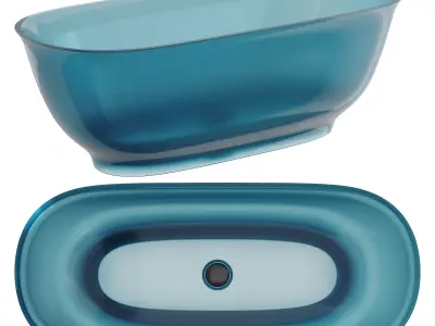 Abber Kristall Washbasin 3D model