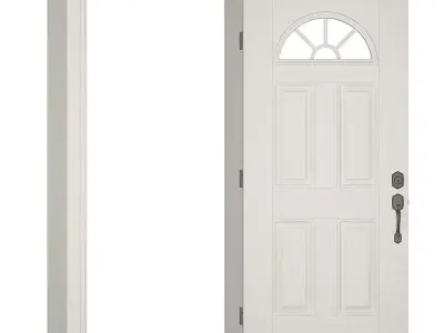 Interior and Front Doors 3D model