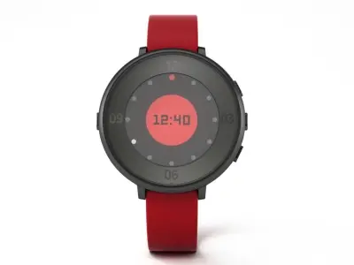 Pebble Time Round 3D model