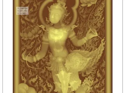 The Kinaree In Forrnce For Door or Windows For CNC 3D print model