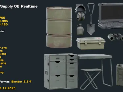  Military Supply Bundle 02 Realtime 