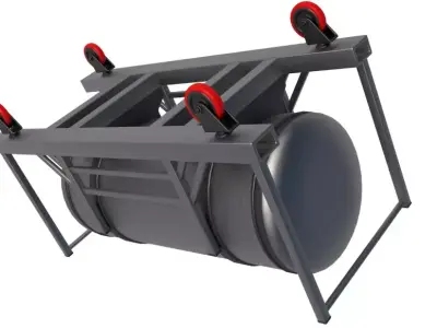 Steel Tanks Collection 3D model