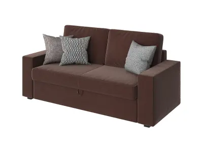 VILASUND 3 sleeper sofa ikea 3D model