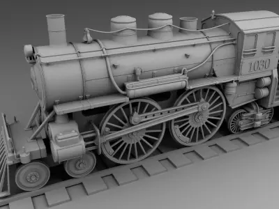 Chicago train 3D print model