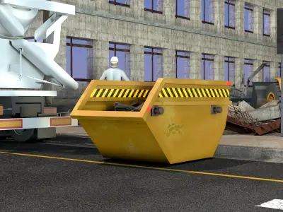 Debris Bucket  3D model