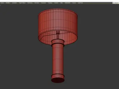 Fredrick Cooper Bolton Table Lamp Low-poly 3D model