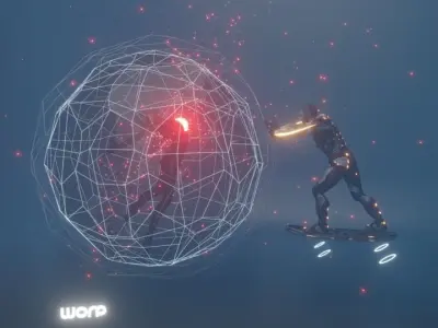 The cage Worp 3D model