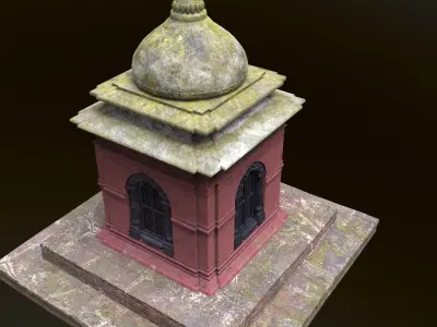 Pashupatinath temple 3D model