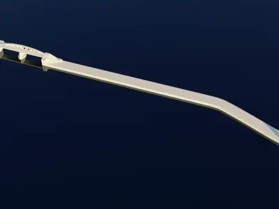 Valletta Breakwater 3D Model 3D model