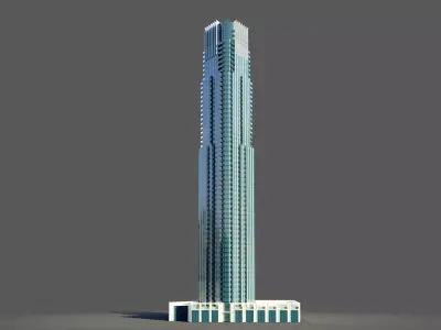 Vida residence Tower - Dubai 3D model