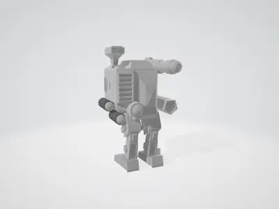 Blender Robot Introduction 3D model