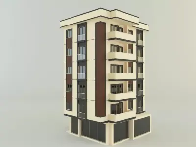 model houses 27 3D model