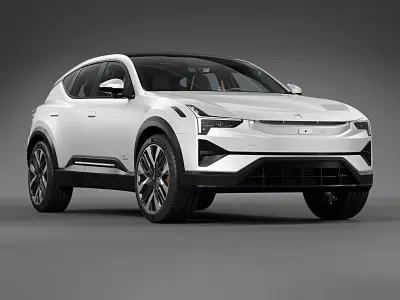 2024 Polestar 3 3D model