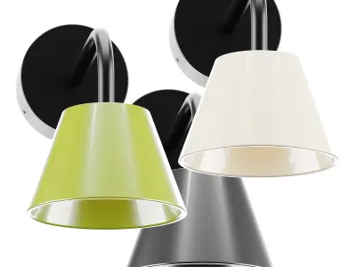 ABSIDIOLA A CONICA Wall lamp 3D model