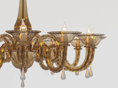 Chandelier Classic 3D model