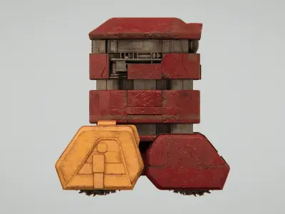 B2EMO Droid - Star Wars Andor 3D model