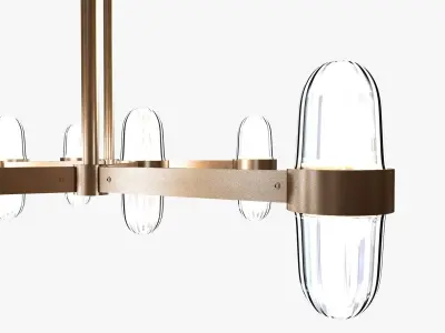 San Pietro Pendant Light by Jiun Ho 3D model