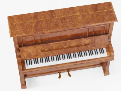  Marblewood Upright Piano 