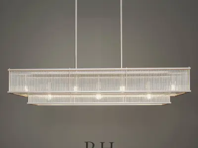 MARAIS LINEAR CHANDELIER 3D model