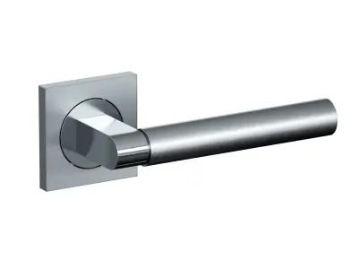 Door handle levers set 3D model