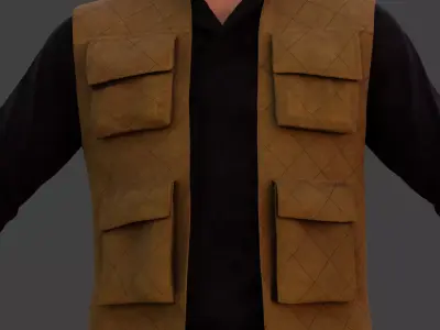 Luke Skywalker - Star Wars Shadows of the Empire 3D model