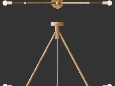  LODGE CHANDELIER 3D model
