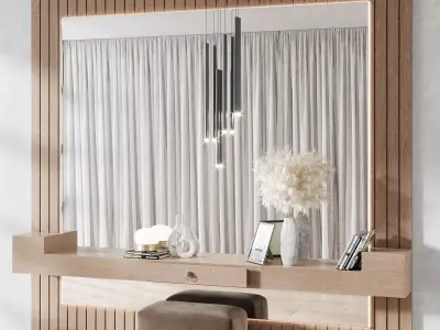 Hallway Set N8 3D model