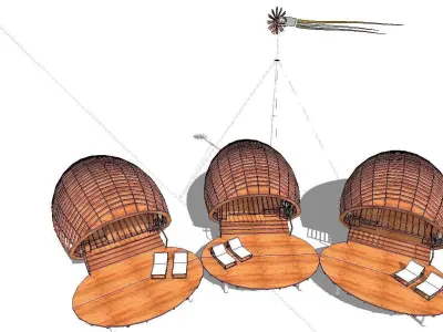 Creative Design-Holiday Cabin-054 3D model
