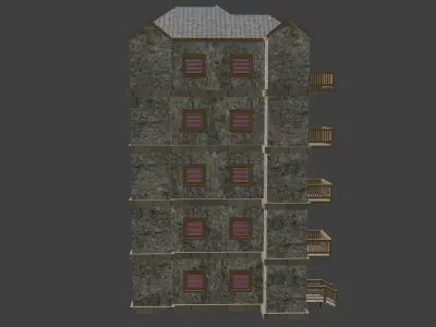 House Model 33 Low-poly 3D model
