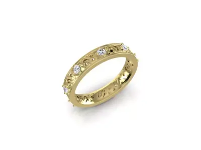 Bridal ring N2 3D print model