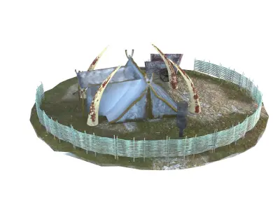 Tent 01 - 29 3D model