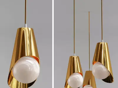 Avroko Pendant lamp 3D model