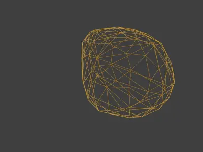 Low Poly Rock 15 Free low-poly 3D model