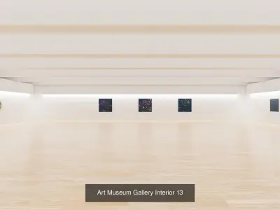 Art Museum Gallery Interiors - Pack 2