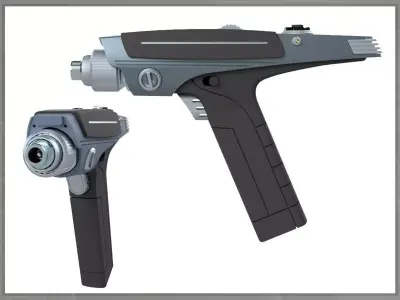 Strange New Phaser 3D print model