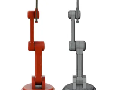 Sci-fi Robot Arm Low-poly 3D model purchase