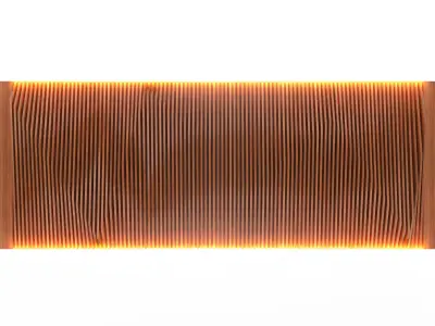 Parametric Decorative Wall 01 Low-poly 3D model