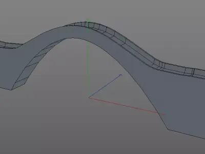 bridge arched Free 3D model