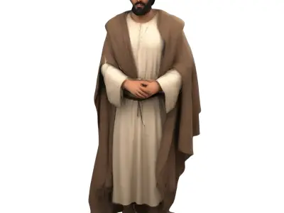 Medieval Fantasy Character Collection 3D print model