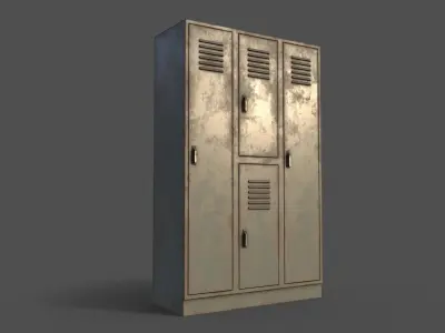 PBR School Gym Locker 05 - Multi color Pack