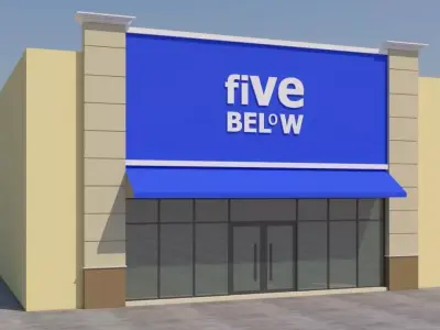 American Store Market 3D model