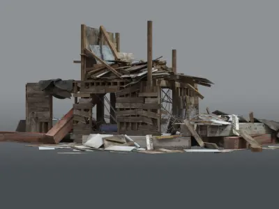 Building Debris 3D model