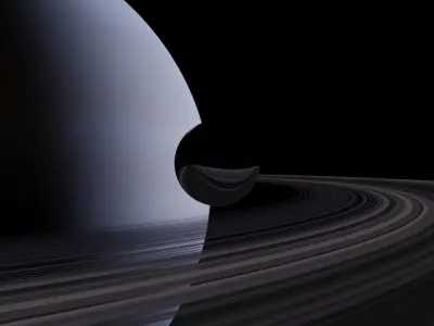 Space sun and nebula HDRI Sci-fi 3D Model Collection Low-poly 3D model