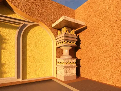 The Victorian Pillar 3D model