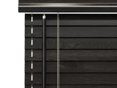 Wooden Jalousie 700 mm 3D model