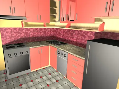 amaizing kitchen 3D model